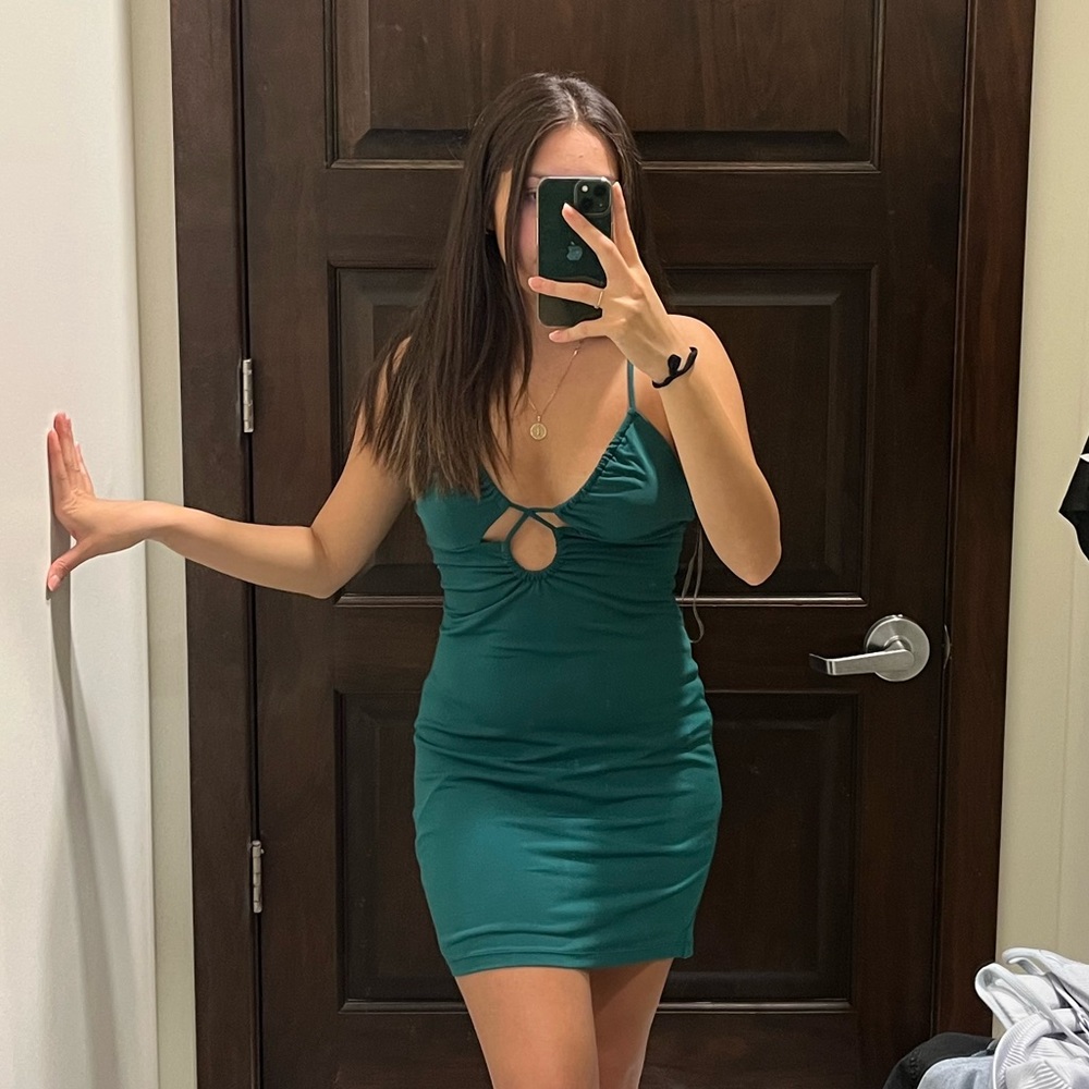 Green dress